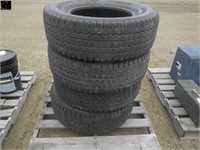 4 Bridgestone Blizzak tires, 265/70R17