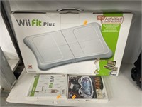 Wii fit board w/ games