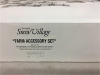 Dept. 56 Snow Village Farm Accessory Set