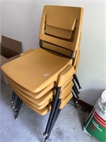 Stack of 5 Chairs    G51