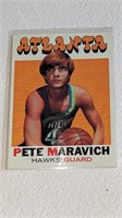 1971 Topps Basketball Pete Maravich RC #55