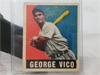 1948 Leaf Baseball Card #47 George (Sam) Vico