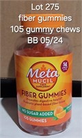 BB 5/24 Fibre Gummies METAMUCIL PK/105