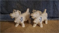 Vintage Cow Salt & Pepper Shakers