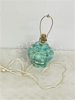 vintage Medalta Pottery table lamp - no shade