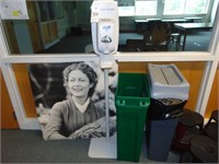 picture hand sanitizer trashcan