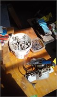 Box of Washers & Pail of Bolts