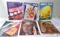 6 Vanity Fair Magazines from the 1930's