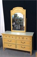 6-Drawer Dresser w/ Mirror 6A