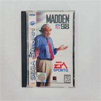 Madden 98 Sega Saturn Video Game