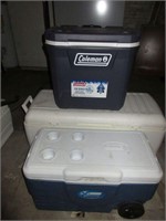 Igloo and Coleman Coolers