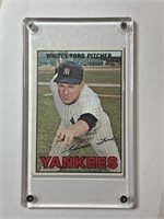 1967 Topps #5 Whitey Ford Encased!