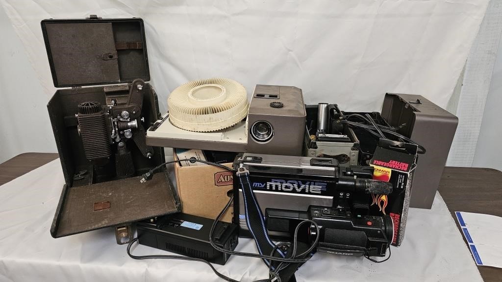 Vintage Camera/Slide Equipment