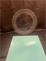 Tiffany & Co Crystal Honeycomb Serving Platter