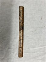 POLLOCK MO ADVERTISING RULER