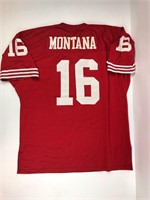 Montana #16 San Francisco 49ers Jersey Mitchell &