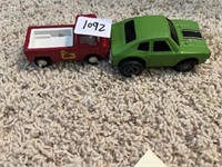 1969 Tootsie Toy Pickup truck and Tonka truck