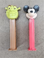 Shrek & Mickey Mouse PEZ Dispensers