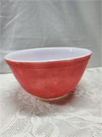 Red Pyrex Bowl