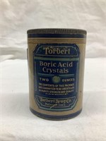 Torbert Drug Co., Dubuque, Iowa Boric Acid