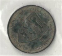 1877 Isle of Jersey coin