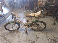 Small banana seat bike