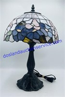 Stained Glass Lamp - Works! (18”)