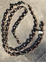 10 1/2" -1/4" Chain no Hooks