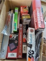 Large Box of Cabin Air Filters and Oil Filters,