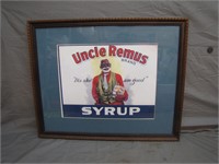 Vintage Framed & Matted Uncle Remus Syrup Print Ad