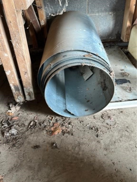 One roll of galvanized standing seam 27.75" x40'