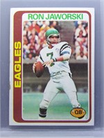 Ron Jaworski 1978 Topps