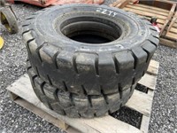 2- 7x12 Fork lift tires