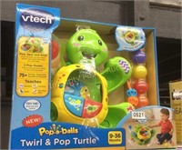 Vtech Pop A Balls Twirl & Pop Turtle