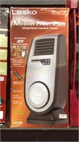 Lasko Motion Heat Plus $70 Retail