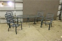 Patio Table With (4) Chairs