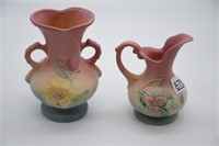 Hull Pitcher & Hull Vase