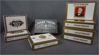 8 Wooden Cigar Boxes