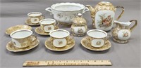 Continental Porcelain Tea Service