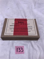 Ball Caliber .30 M 2  ALT