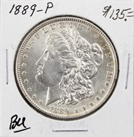 1889-P BU Morgan Silver Dollar Coin