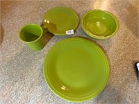 Fiesta Ware HLC Lemongrass 4pc Place Setting