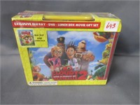 cloudy with chance of meatballs DVD lunch box set.