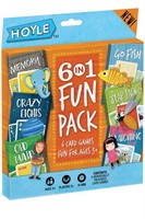 Hoyle Card Games for Kids 6 in 1 Fun Pack