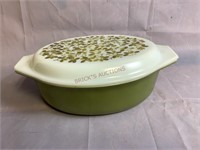 Verdé Pyrex Casserole Dish