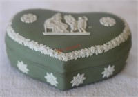 Vintage Genuine Wedgwood Porcelain Trinket Box