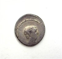 42 BC Roman Republic XF+ Denarius