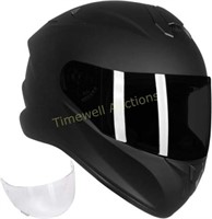 ILM Full Face Motorcycle Helmet Matte Black L