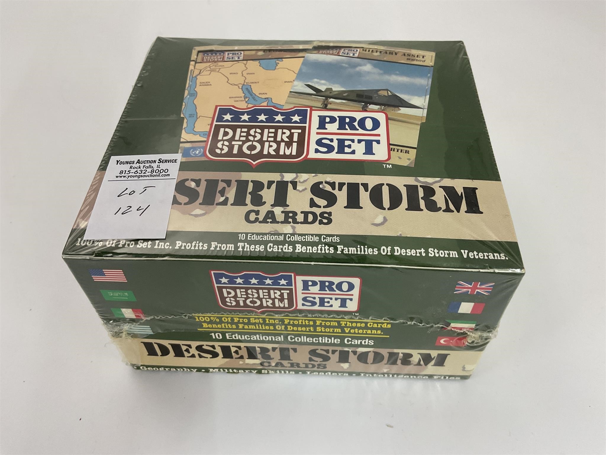 sealed box Desert Storm pro set