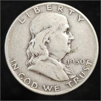 1950-D Franklin Half Dollar